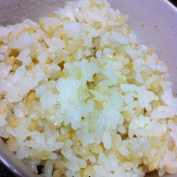 こどももパクパク!玄米入りご飯の炊き方